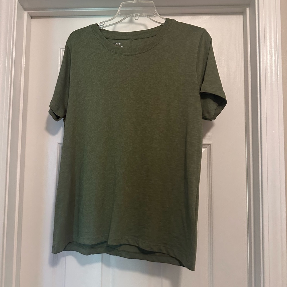 NWT JCrew Factory Girlfriend Short Sleeve Tee - size Large
